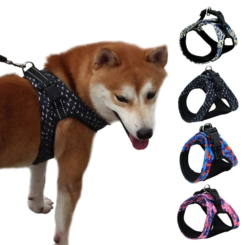 Secure And Stylish Vest Harness For Pets