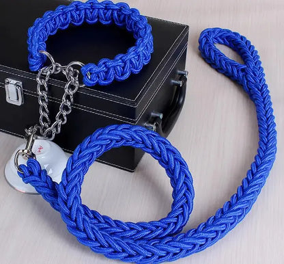 Stylish Durable Leash Set For Large Dogs