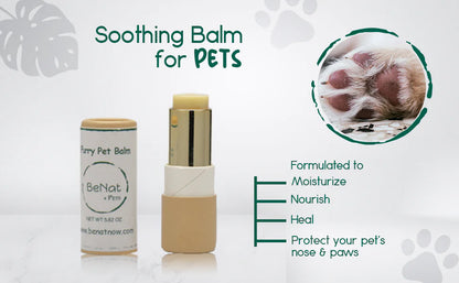 BeNat Pets. Furry Pet Balm. 0.9 oz.